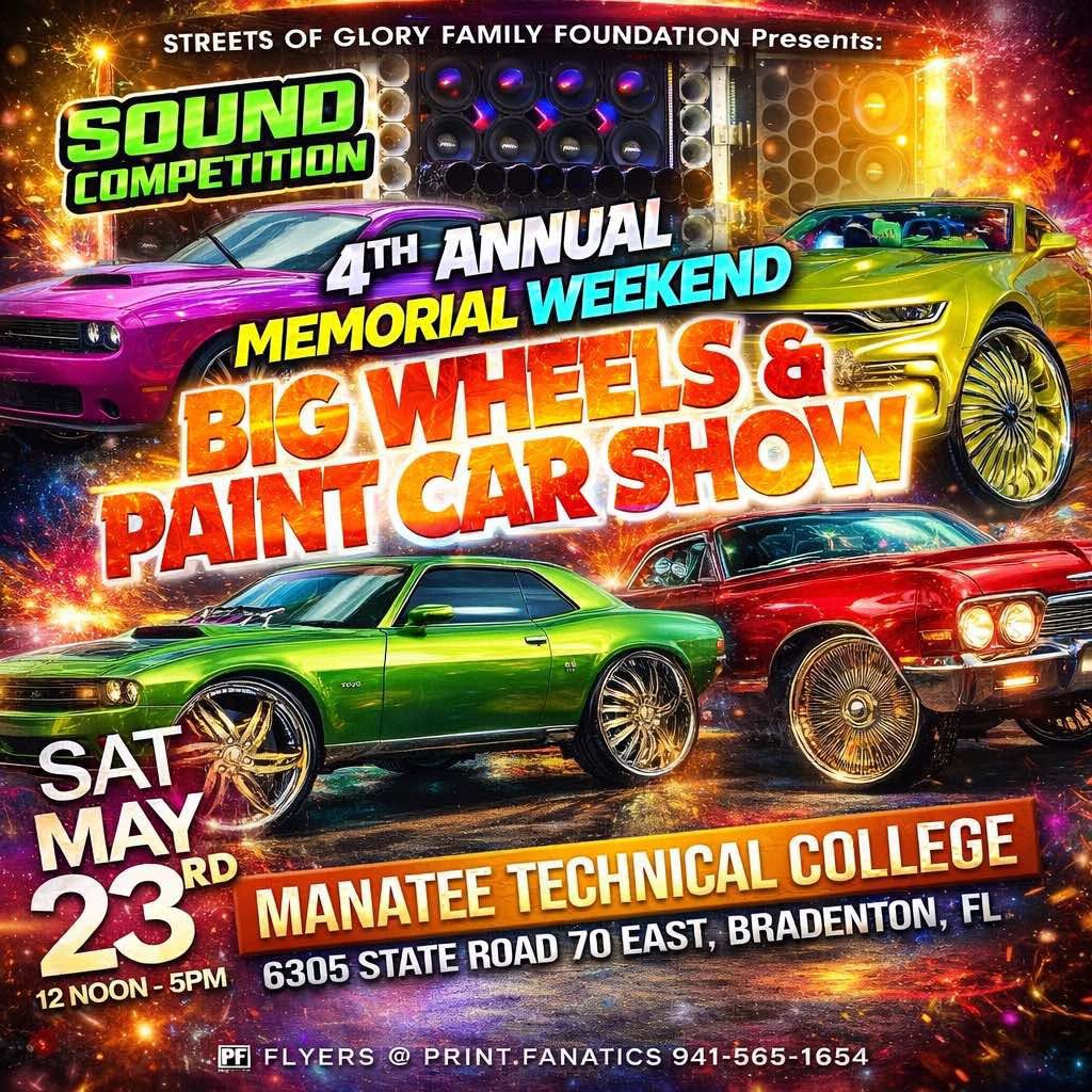 4th Annual Big wheels & Paint Car Show