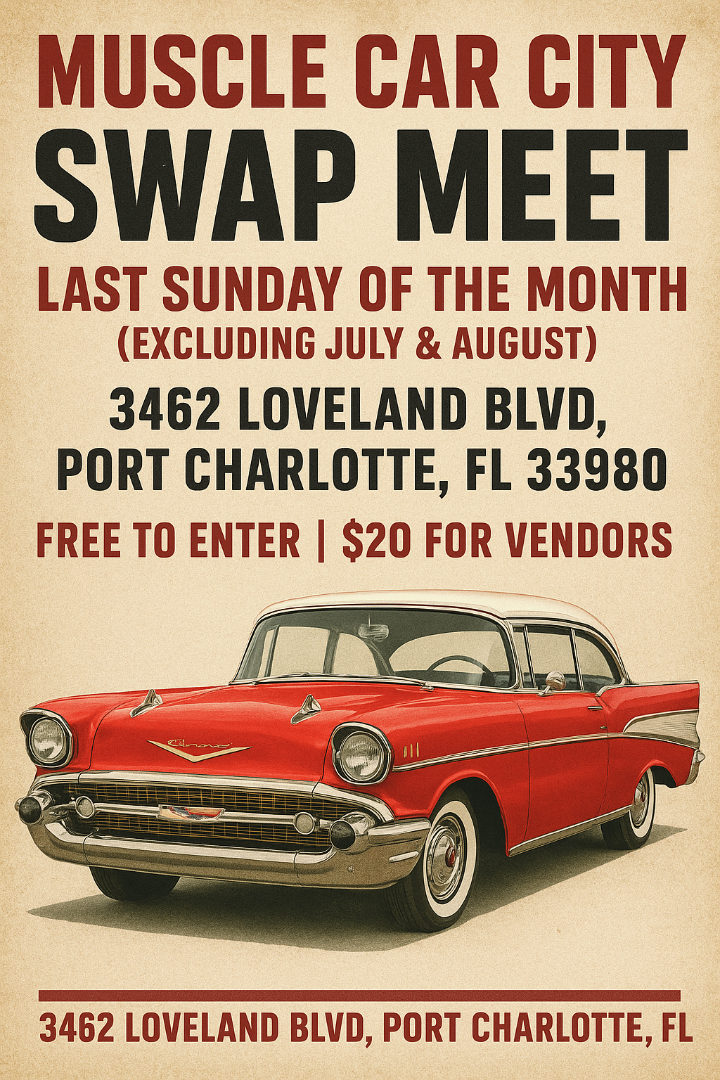 Muscle Car City Swap Meet